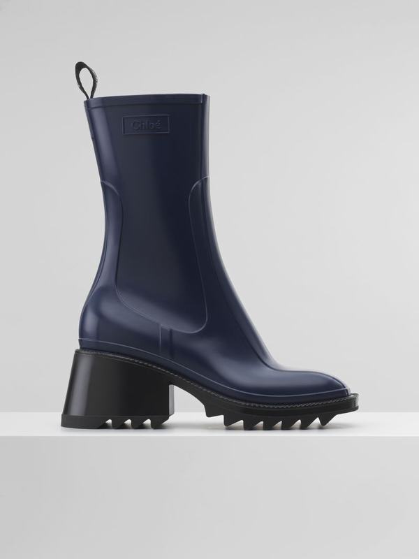 Botas de Lluvia Mujer Chloé Betty Azul Pvc KGZY29831